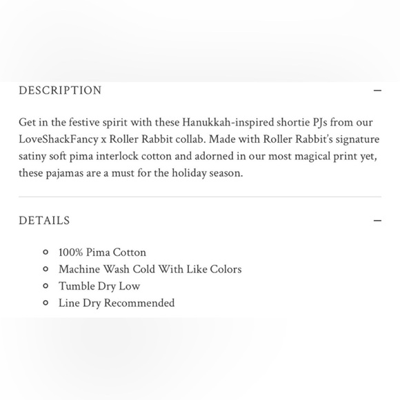 LoveShackFancy x Roller Rabbit Starry Nights Lattice Polo Pajamas - Picture 6 of 12